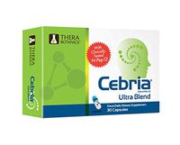 Cebria Ultra Blend | Brain Memory Supplement for Men, Women & Seniors – Safe and Effective | Made with Non-GMO Ingredients | 3 Month Supply