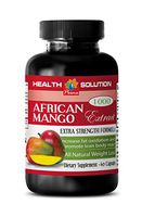 Irvingia Supplement - African Mango 4:1 Extract 1000 mg - Weight Loss Pills (1 Bottle 60 Capsules)