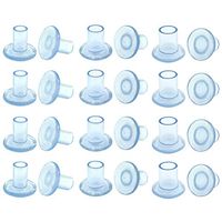 CREATRILL 12 Pairs High Heel Protectors Heel Stoppers for Women’s Shoes, 3 Sizes (Small/Middle/Large), Transparent