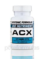 Systemic Formulas Bio Nutriment ACX Vitamin DTX 60 Capsules