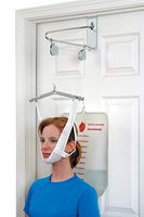 DMI Cervical Neck Traction Over the Door Device for Physical Therapy Helps Neck Pain, Arthritis, Disc Bulges and Minor Fractions of the Spine with 20 Pound Graduated Scale