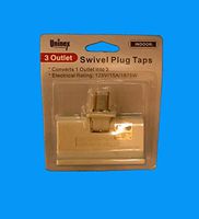 3 Outlet Swivel Plug Taps, Case of 24
