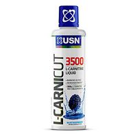 USN Supplements L-Carnicut Liquid Stimulant Free Fat Metabolizer, Blue Raspberry, 31 Servings