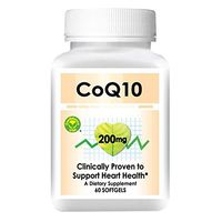 Confidence CoQ10 (Coenzyme Q 10) 200 mg, 60 Softgels