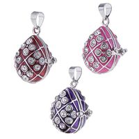 3pcs Rhinestone Oval Locket Pendant Urn Ashes Memorial Cremation Container Pretty Stylish Simple Lovely Jewerly Aesthetic Beads Comfortable Accessory Best Comfy