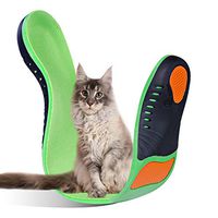 Arch Support Insole Orthotic Inserts for Plantar Fasciitis Full Length Insoles Running Flat Feet Heel Spurs & Foot Pain for Men & Women ((1 Pair) L: Women 11-13 / Men 10-12)