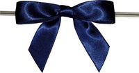 BAYWIND LTD; 2.75" Twist Tie Bows- 100pc (Navy Blue)