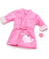 Boy and Girl Wrap-Me-Up-Robe by Carter's - pink, 0-9mos.