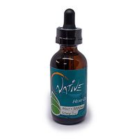 Natural Native Hemp Tincture Oil (Spearmint, 3000 mg) Therapeutic Grade for Anxiety Relief, Chronic Pain, Sleep, Nausea, Arthritis, Joint Pain - USDA Organic Hemp, Gluten-Free, Non-GMO