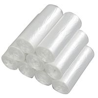 Vababa Clear 5 Gallon Garbage Bags, Trash Bags, 225 Counts