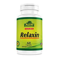 Relaxin 60 Capsules - Nutritional Supplement to Fight Stress, Anxiety and Insomnia