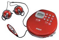 RCA RP2472 Portable CD Player (Red)