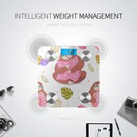 Cute Cartoon Sloth in Yoga Pose Body Fat Measurement Weight Scale Body Fat Smart Scale Tracks 8 Key Compositions Analyzer Sync with Fitness Apps 400 Lbs