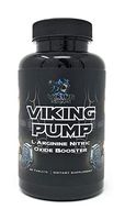 Nitric Oxide Booster - 3150‬mg Highest Dosed L Arginine Supplement - Viking Pump - Vasodilator & NO Muscle Blood Flow Workout Support - 90 Tablets