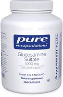 Pure Encapsulations - Glucosamine Sulfate 1000 mg - Dietary Supplement Supports Healthy Cartilage and Joint Function - 360 Capsules