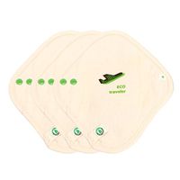 [Promotion] think ECO [3-Pads] Organic Reusable Fashionable Cotton Cloth Panty Liner Pads, Menstrual Liner Pads, Sanitary Napkins, Three Supply (PL_3)