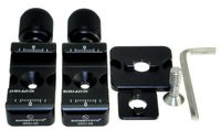 SUNWAYFOTO MCP-01 Mini-Clamp Package (2 clamps + mate plate) Arca / RRS Compatible Sunway