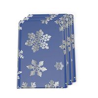 Cloaked Box - Easy Gift Wrapping Kit Multi-Pack - 3 x Silver Snow - Large (17.5 x 12 x 4 inches)