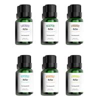 Essential Oils Set, MitFlor 100% Pure USA Organic Essential Therapeutic Grade Aromatherapy Oils Gift Kit, 6x10ml(Lavender Eucalyptus Peppermint Cinnamon Orange Lemongrass)