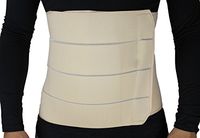 ObboMed® MB-2322NXXL 4- Panel Elastic Postpartum Girdle/Postoperative Abdominal Binder Belt, Injuries Support, Post Pregnancy, Post-Surgical, Hernia, Belly Wrap Brace–Trimming Waist(XXL:47-52inches)