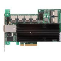 LSI Logic 3ware 9750-24i4e 28-port SAS RAID Controller. 3WARE SAS 9750-24I4E 24INT 4EXT 6GB SATA+SAS 512MB SAS-C. Serial ATA/600, Serial Attached SCSI - PCI Express 2.0 x8 - Plug-in Card - RAID Support - 0, 1, 5, 6, 10, 50, JBOD RAID Level - 512 MB