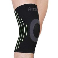 Mumian Elastic Nylon Knee Pads Basketball Leg Sleeve Knee pad Knee Support Patella Guard Motorcycle Volleyball Knee Brace Protector - Large