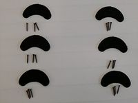 Heel Plates for Shoes (3 Pr) - Medim/large (Medium)