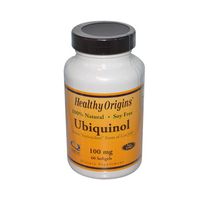 New - Healthy Origins Ubiquinol Kaneka QH - 100 mg - 60 Softgels