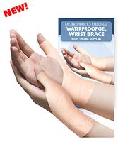 Dr. Frederick's Original Waterproof Wrist & Thumb Brace - 4 Pieces - Spica Splint for Thumb Arthritis - Skier's Thumb - De Quervain's - Small