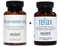 Weyland Brain Nutrition: Lithium Orotate 5mg + Relax (30 Count)