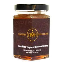 Honey Healers Honey Tropical Blossom Hemp Extract 500mg. Zero THC - 6.5oz.