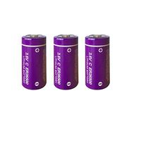 3.6V Lithium/SOCL2 Batteries C Size ER26500 Count:3Pcs