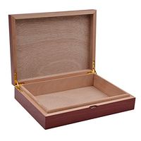 AI LI WEI 10 Installed red Cherry Wood Mahogany humidor Cigar Packaging Wooden Box
