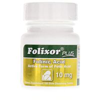 Folixor 10 mg - A superior Folic Acid and Folinic Acid (active form of folate) w/ B-12, B6 - a complete Cardio Vascular solution. Available in 50 SUBLINGUAL (under the tongue) tablets for enhanced absorption.