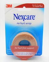 Nexcare No Hurt Tape 1 Inch X 2.2 Yards (Pack of 2)
