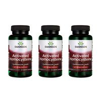 Swanson Activated Homocysteine 60 Veg Caps 3 Pack