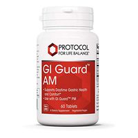 Protocol For Life Balance - GI Guard AM - Zinc and L Carnosine to Support Daytime Gastric Health and Comfort, Helps Digestion, Improves Immune System Function and Use with GI Guard PM - 60 Tablets