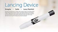 FORA Painless Design Adjustable Lancing Device, 6 Adjustable Depths
