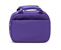 Myabetic Thompson Diabetes Travel Case for Glucose Monitoring Tools, Insulin Pens, Syringes, Etc Includes Insulation Lining - High Quality Materials (Purple)
