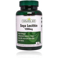Natures Aid SOYA Lecithin 1200mg 90 Softgels - 4 Pack