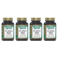 Swanson St. John's Wort Extract 300 Milligrams 120 Capsules (4 Pack)