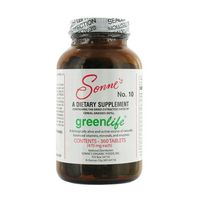 Sonne's Greenlife No 10 Tablets, 360 Count