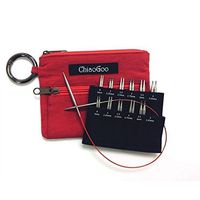 ChiaoGoo TWIST Shorties Red Lace Interchangeable Knitting Set