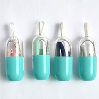 Asuperior silicone straws,silicone straws drinking reusable collapsible,bubba Straw,silicone straws long,Foldable,drinking reusable portable for travel with brush case 4,Bpa-Free For Home, Party,