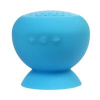 amtonseeshop Waterproof Mini Mushroom Wireless Bluetooth Speaker (Blue)