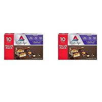 Atkins Endulge Treat, Caramel Nut Chew Bar, Keto Friendly, 20 Count - 2 Pack