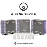 Nasal Dilator (X-Large ONLY) O2 - Snoring Solution Snore Stopper Snoring Nasal Dilator Anti Snore Nose Vents Snore Aid for Better Sleep and Breathing (4 Pairs) with Case