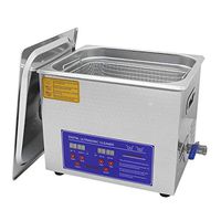 CGOLDENWALL 10L Professional Ultrasonic Cleaner Stainless Steel Cleaning machine Digital Commercial Ultrasound Clean Machine for Cleaning Jewelry Glasses Watch Dentures Small Parts Circuit Board