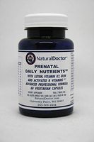 NaturalDoctor Prenatal Daily Nutrients 60 Veg Caps