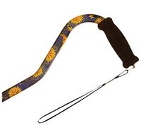 Offset Adjustable Aluminum Cane Foam Grip Handle